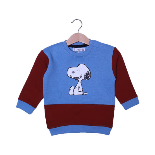 Classic Sweatshirt with Snoopy Print – Cozy & Playful Style