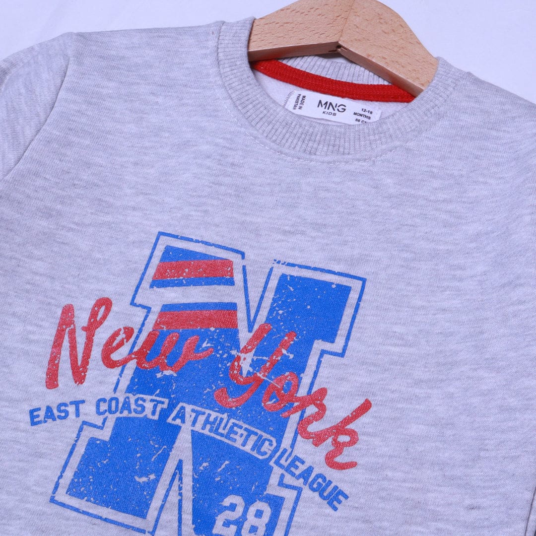 Sweatshirt with “New York” Print – Casual Urban Style