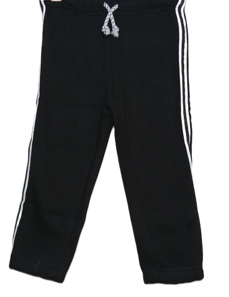 Black Stripe Trousers – Sleek & Casual Style