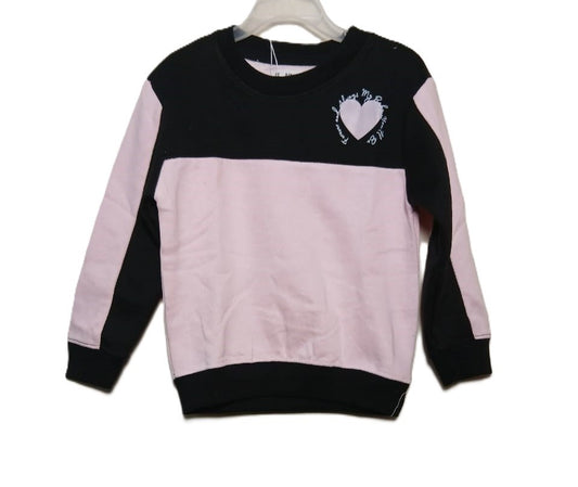 Classic Sweatshirt with Minimal Heart Print – Casual & Stylish