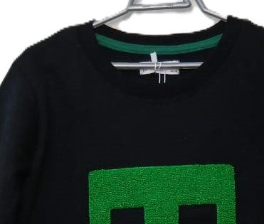 Embroidered Minecraft Sweatshirt – Cozy Gamer Style