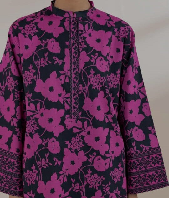 Sapphire Unstitched 2-Piece Lawn Suit – Shirt & Trouser # 0024