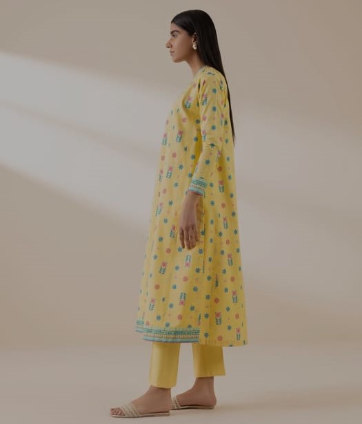 Sapphire Unstitched 2-Piece Lawn Suit – Shirt & Trouser # 0026