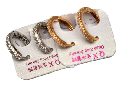 Classic Round-Shaped Earrings – Elegant Everyday Jewelry