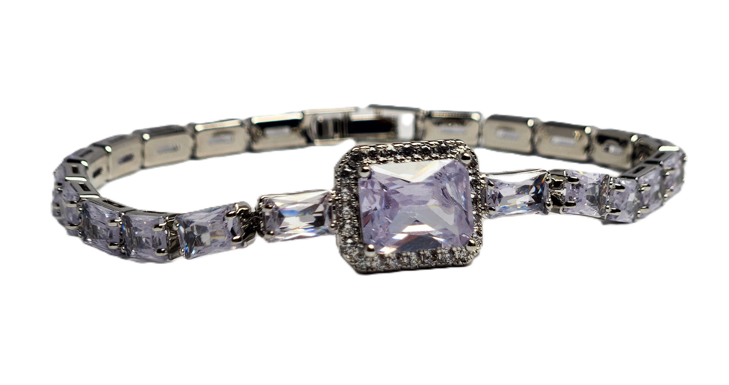 Rectangular Style Silver Bracelet – Modern & Timeless Jewellery
