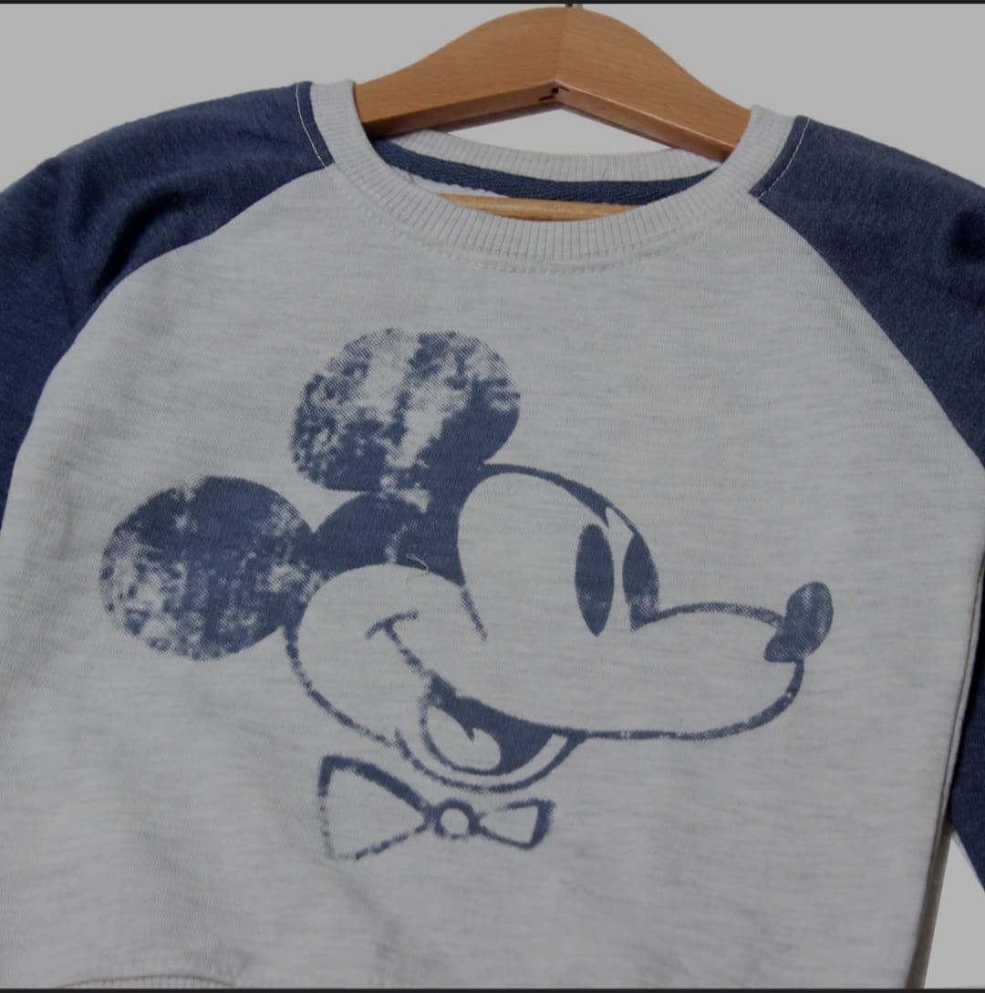 Unisex Printed Sweatshirts Micky Mouse