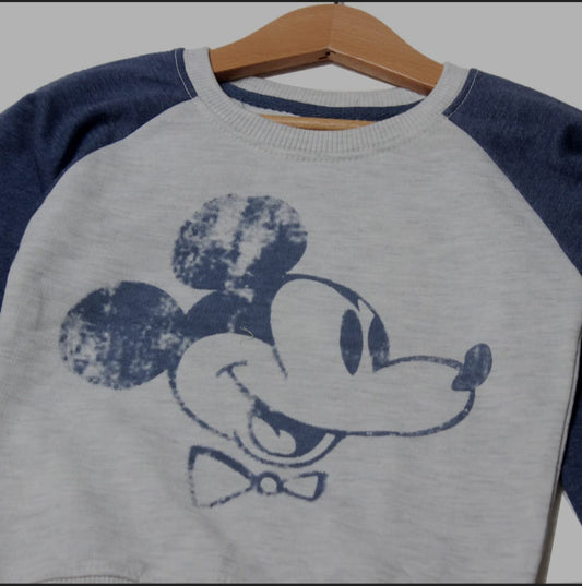 Unisex Printed Sweatshirts Micky Mouse