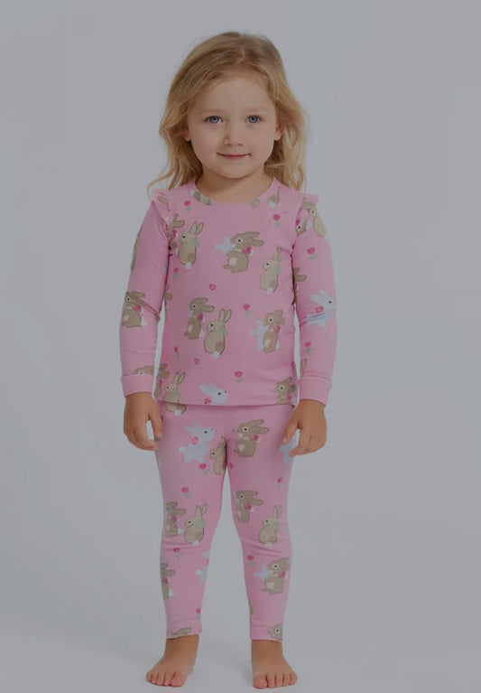 Girls Pink Mid Season Suit