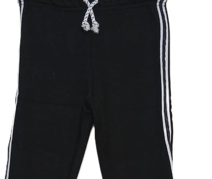 Black Stripe Trousers – Sleek & Casual Style