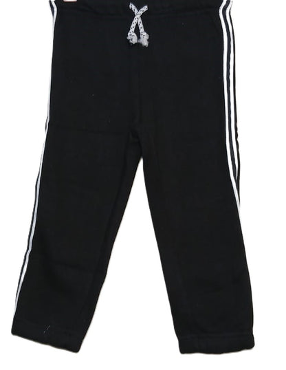 Black Stripe Trousers – Sleek & Casual Style