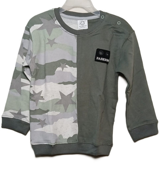 Color-Block Sweatshirt – Bold & Casual