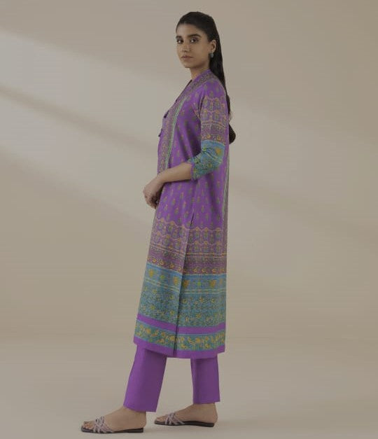 Sapphire Unstitched 2-Piece Lawn Suit – Shirt & Trouser # 0022