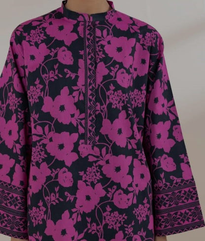 Sapphire Unstitched 2-Piece Lawn Suit – Shirt & Trouser # 0024