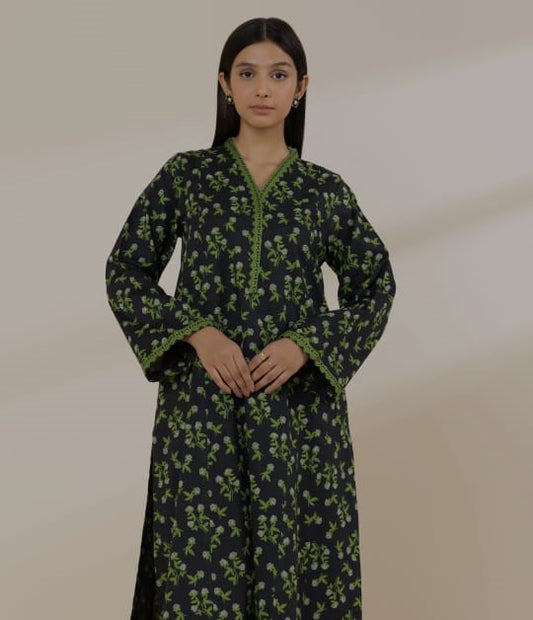 Sapphire Unstitched 2-Piece Lawn Suit – Shirt & Trouser # 0028