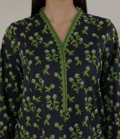 Sapphire Unstitched 2-Piece Lawn Suit – Shirt & Trouser # 0028