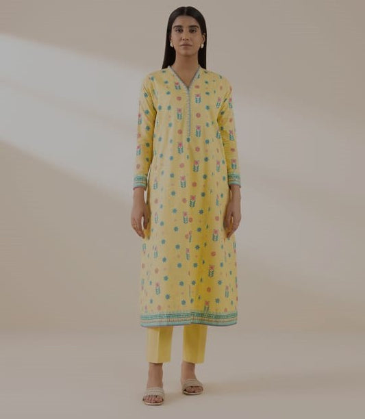 Sapphire Unstitched 2-Piece Lawn Suit – Shirt & Trouser # 0026