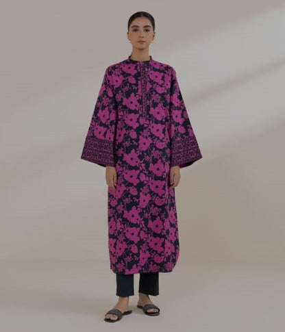 Sapphire Unstitched 2-Piece Lawn Suit – Shirt & Trouser # 0024