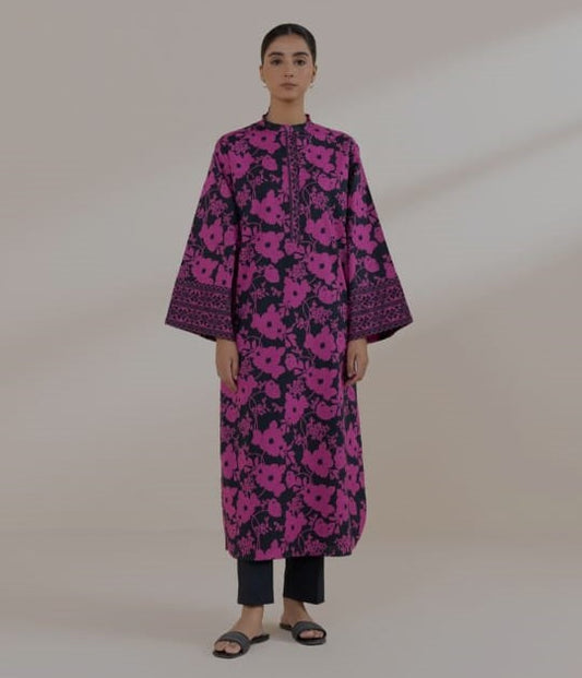 Sapphire Unstitched 2-Piece Lawn Suit – Shirt & Trouser # 0024