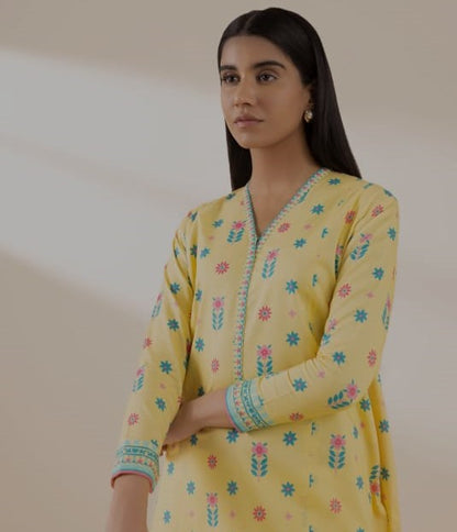 Sapphire Unstitched 2-Piece Lawn Suit – Shirt & Trouser # 0026