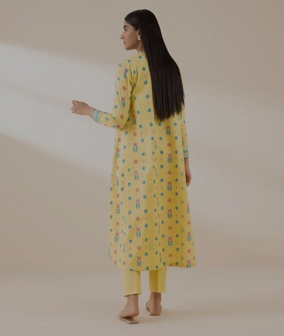 Sapphire Unstitched 2-Piece Lawn Suit – Shirt & Trouser # 0026