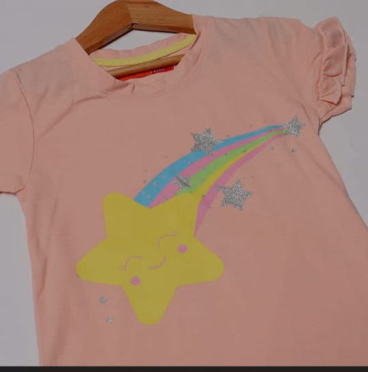 Light Pink Rainbow T-Shirt