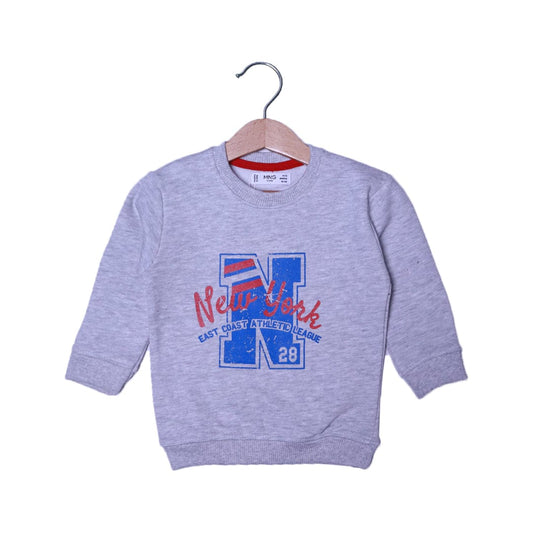 Sweatshirt with “New York” Print – Casual Urban Style